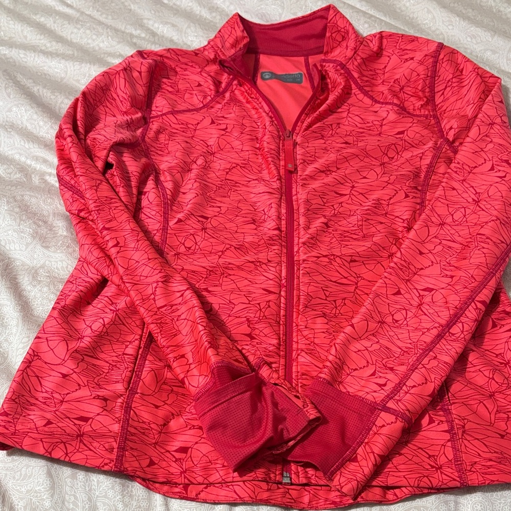Mondetta Vibrant Orange and Red Women's Jacket